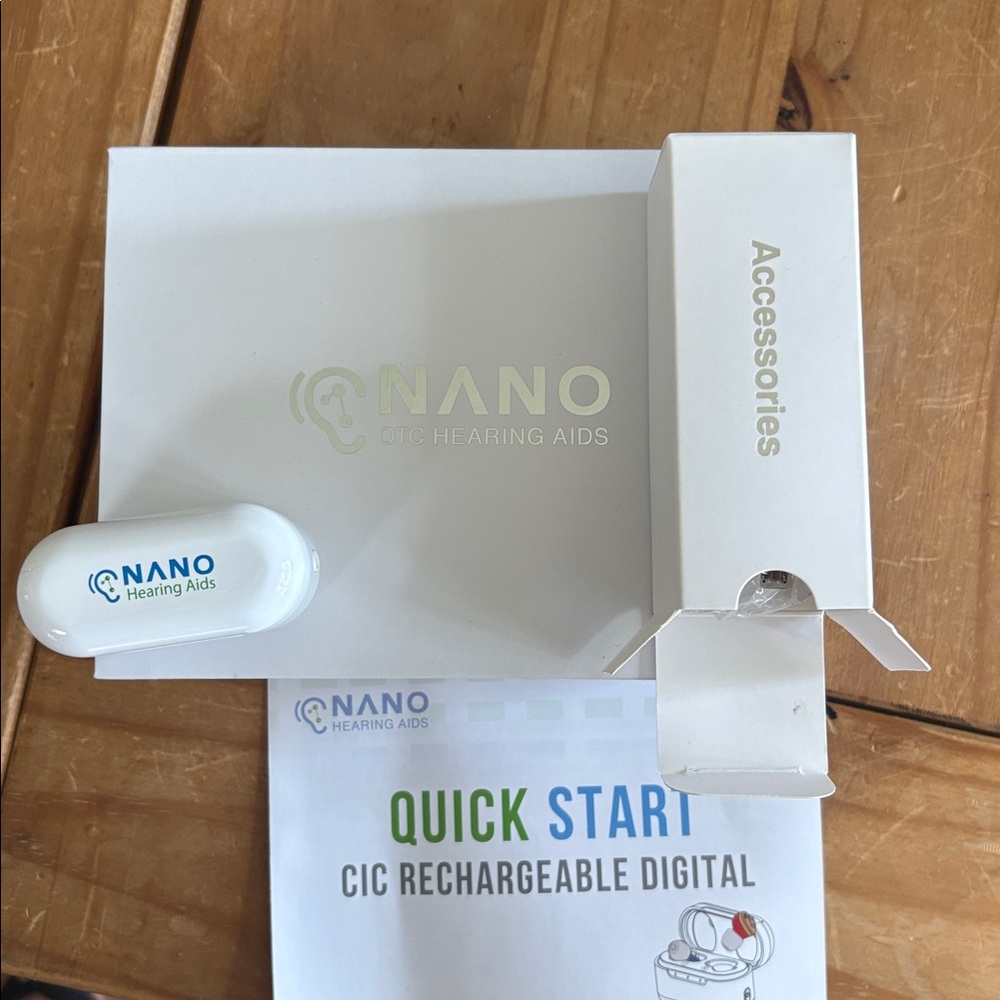 Nano OTC Hearing Aids NEW IN BOX